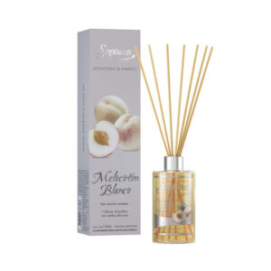 Saphirus Varillas Difusor Aromático Melocoton Blanco x 125 ml.