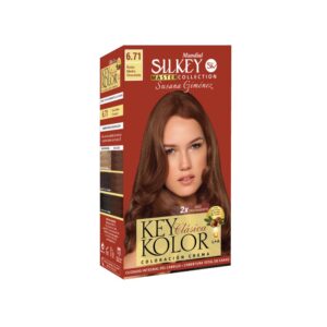 Silkey Key Kolor Clasica Coloración Kit Nº 6.71 Rubio Medio Chocolate