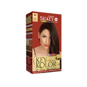 Silkey Key Kolor Clasica Coloración Kit Nº 4.C Coffee Castaño Mediano