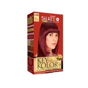 Silkey Key Kolor Clasica Coloración Kit Nº 5.66 Rojo Carmin Profundo