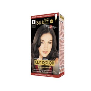 Silkey Key Kolor Premium Coloración Kit Nº 4 Castaño Mediano Natural