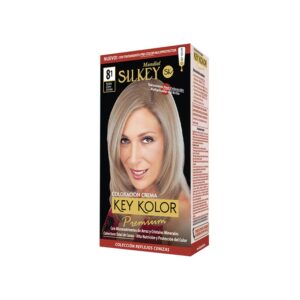Silkey Key Kolor Premium Coloración Kit Nº 8.1 Rubio Claro Ceniza