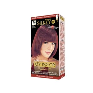 Silkey Key Kolor Premium Coloración Kit Nº 7.64 Rubio Mediano Rojo Cobrizo