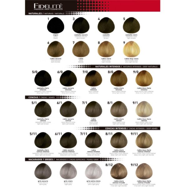 Fidelité Color Master Tintura en pomo x 60gr N° 6.6