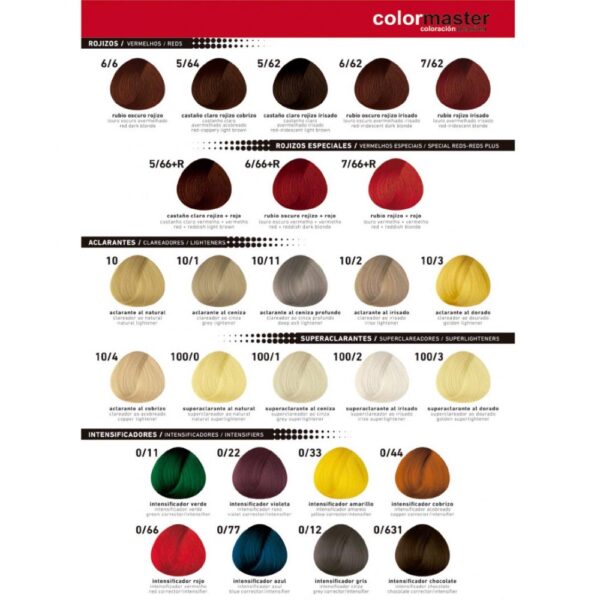 Fidelité Color Master Tintura en pomo x 60gr N° 6.6