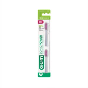 GUM Repuesto Cepillo Dental Sonic Power x 2 UN.