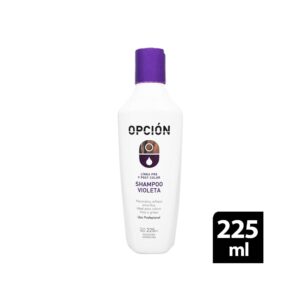 Opción Shampoo Violeta 225 ml