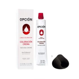 Opción Tintura en Crema Pomo N° 3 x 60 gr