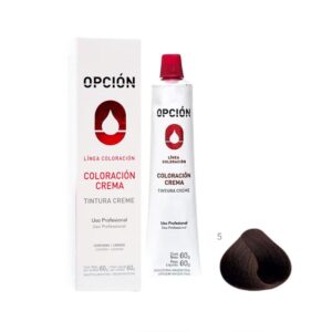 Opción Tintura en Crema Pomo N° 5 x 60 gr