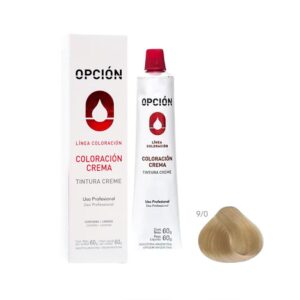 Opción Tintura en Crema Pomo N° 9/0 x 60 gr