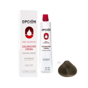 Opción Tintura en Crema Pomo N° 7/1 x 60 gr
