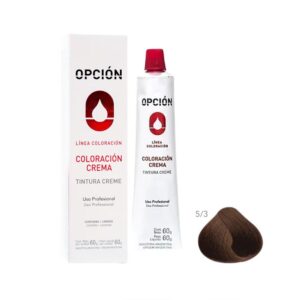 Opción Tintura en Crema Pomo N° 5/3 x 60 gr