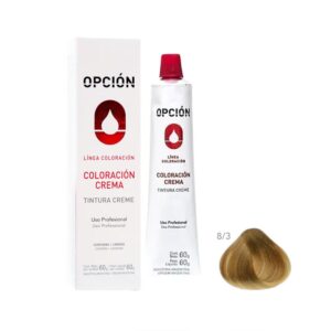 Opción Tintura en Crema Pomo N° 8/3 x 60 gr