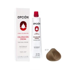 Opción Tintura en Crema Pomo N° 8/31 x 60 gr