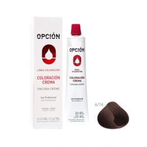 Opción Tintura en Crema Pomo N° 6/74 x 60 gr