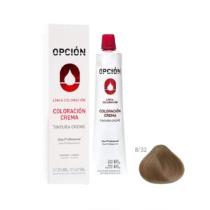Opción Tintura en Crema Pomo N° 8/32 x 60 gr