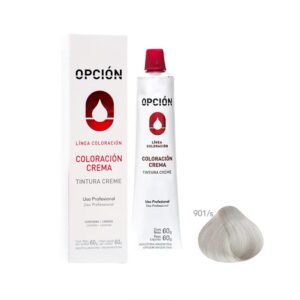 Opción Tintura en Crema Pomo N° 901s x 60 gr