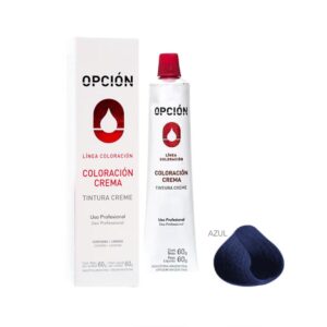 Opción Tintura en Crema Pomo N° Azul x 60 gr