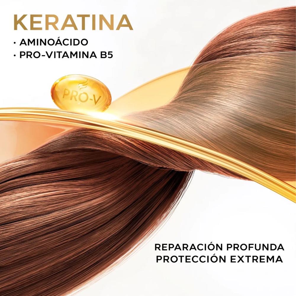 Pantene Shampoo Pro-V Keratina x 300 ml