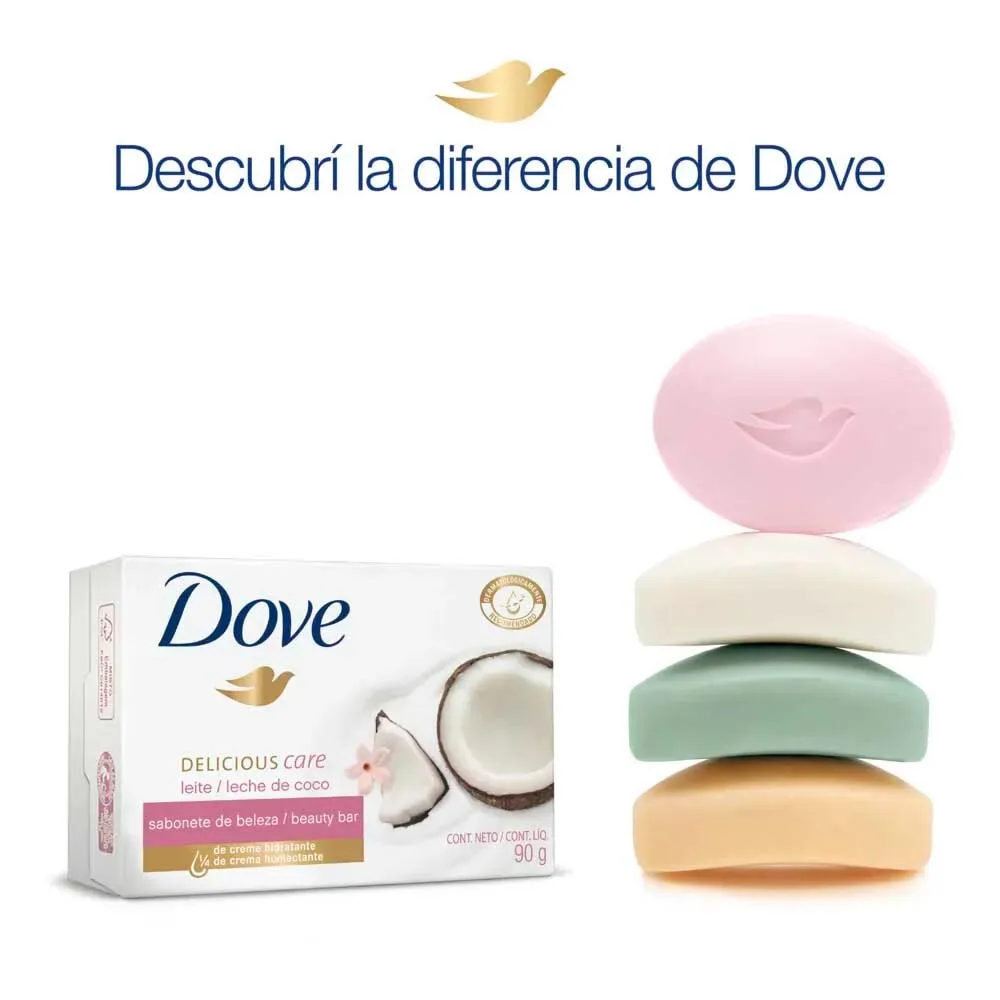 Dove Jabón De Tocador Cuidado Indulgente x 90 gr.