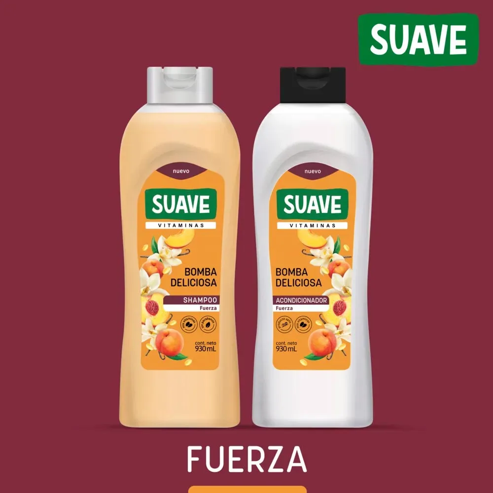 Suave Acondicionador Bomba Deliciosa x 930ml.