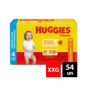 Huggies Pañales Classic XXG x 54 un.