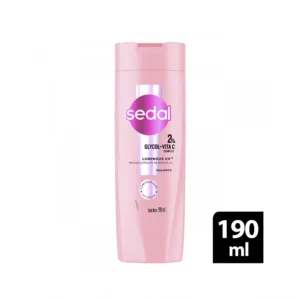 Sedal Shampoo Luminous UV x 190 ml.