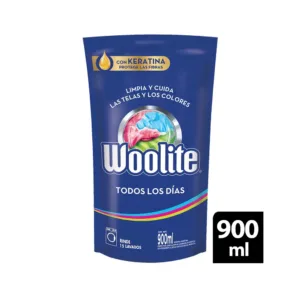 Woolite Jabón Líquido Classic Matic Doy Pack x 900 ml