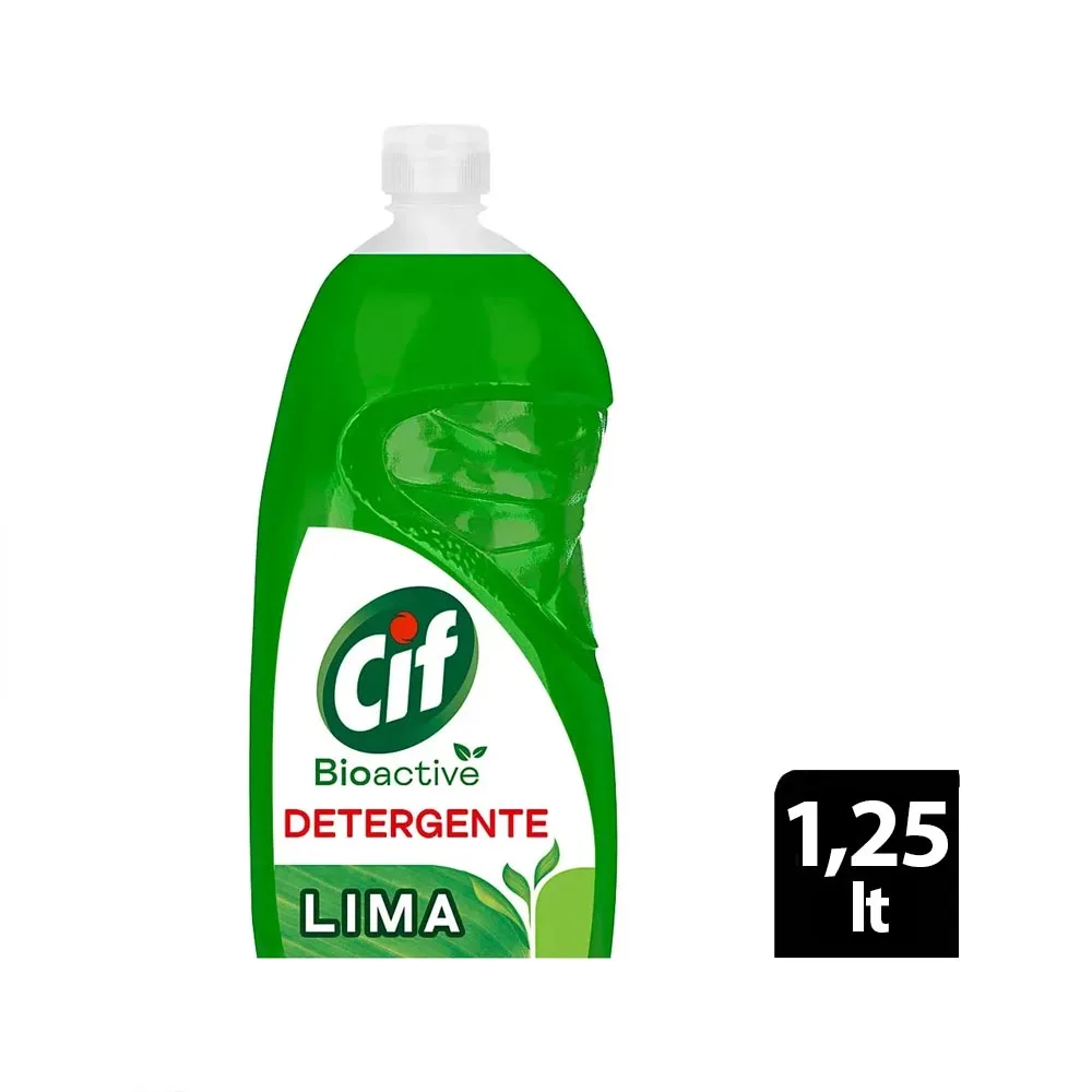 Cif Detergente Lima x 1250 ml. Botella