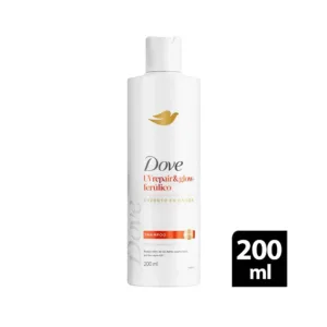 Dove Shampoo UV Repair & Glow x 200 ML.