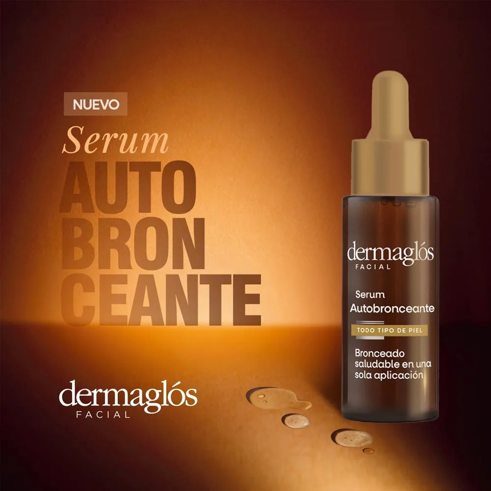 Dermaglos Serum Autobronceante Facial x 25 ML.