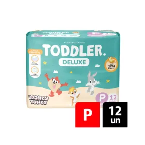 Toddler Pañales Deluxe P x 12 un.