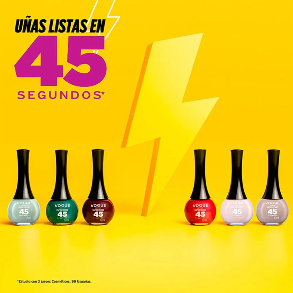 Vogue Esmalte 45 Segundos Secado Rápido Brisa Tropical