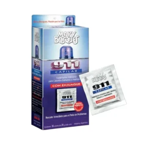 Mary Bosques Tratamiento 911 Capilar Con Enjuague Sobre x 20 gr